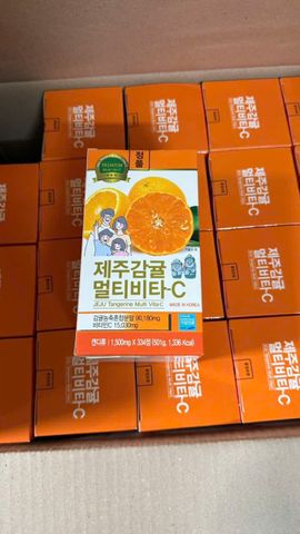VIÊN NGẬM VITAMIN C CHO CẢ GIA ĐÌNH - NGUYÊN CHẤT ĐẢO JEJU LADY CARE HÀN QUỐC