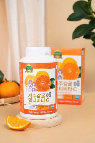 VIÊN NGẬM VITAMIN C CHO CẢ GIA ĐÌNH - NGUYÊN CHẤT ĐẢO JEJU LADY CARE HÀN QUỐC