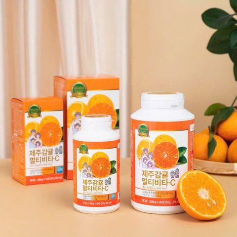 VIÊN NGẬM VITAMIN C CHO CẢ GIA ĐÌNH - NGUYÊN CHẤT ĐẢO JEJU LADY CARE HÀN QUỐC