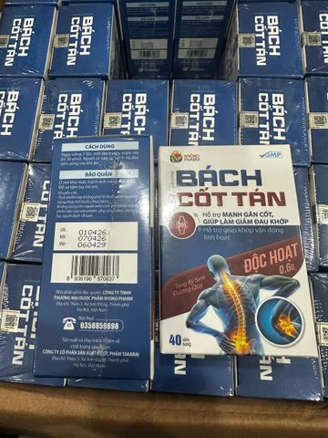 Viên uống Bách Cốt Tán - Hỗ trợ khớp vận động linh hoạt, chống đau nhức từ Takarai