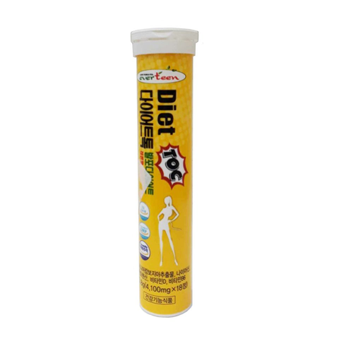 Viên sủi giảm cân EverSlim EverTeen hương chanh 748150