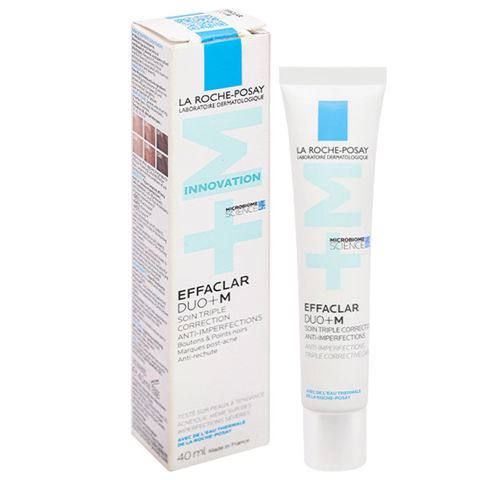 Kem dưỡng giảm mụn nhanh 8 giờ La Roche-Posay Effaclar Duo+M 15ml 