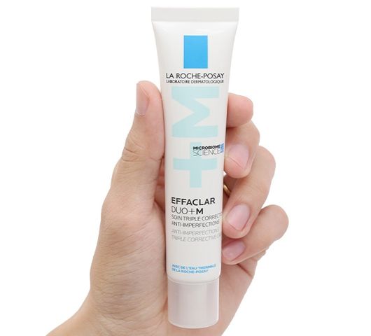 Kem dưỡng giảm mụn nhanh 8 giờ La Roche-Posay Effaclar Duo+M 15ml 