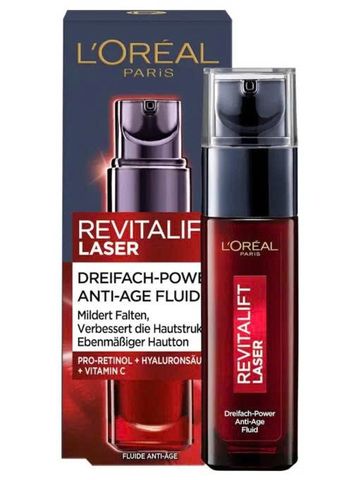 Huyết Thanh Loreal Revitalift Laser X3 Serum Chống Lão Hoá, 30 ml