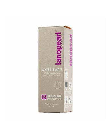 White Swan Whitening Serum Lanopearl Bio Peak - Serum Nhau Thai Cừu Dưỡng Trắng Da