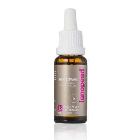 White Swan Whitening Serum Lanopearl Bio Peak - Serum Nhau Thai Cừu Dưỡng Trắng Da