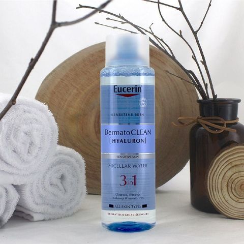 Nước Tẩy Trang Eucerin DermatoCLEAN 400ml - Nước Tẩy Trang Dịu Nhẹ Cho Da Nhạy Cảm, Cấp Ẩm, Làm Sạch Makeup 3 In 1