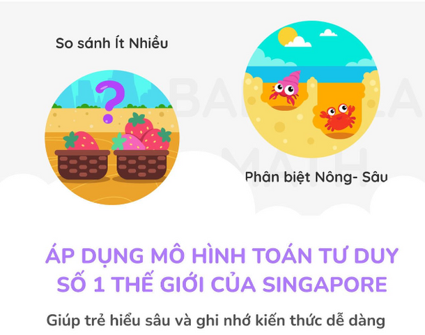 Babilala Math Trọn đời cho bé 3-8 Tuổi ( học toán tiếng anh)