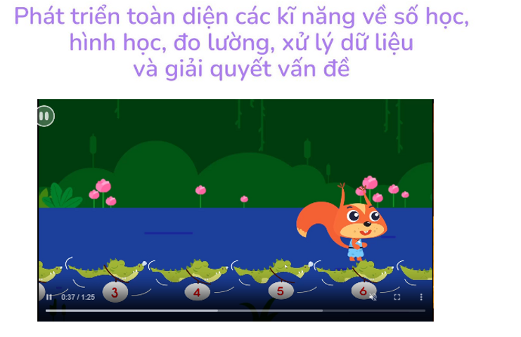 Babilala Math Trọn đời cho bé 3-8 Tuổi ( học toán tiếng anh)