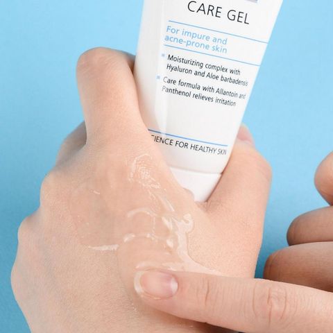 Gel dưỡng ẩm dành cho da dầu mụn, kem dưỡng chuẩn cân bằng Sebamed Clear Face Care Gel pH5.5 (50ml)