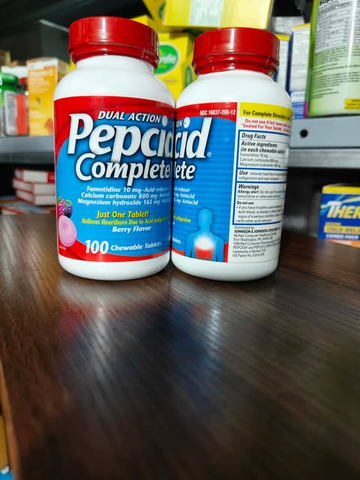 Viên ngậm giảm đau bao tử, ợ nóng Pepcid Complete 100 viên 748384