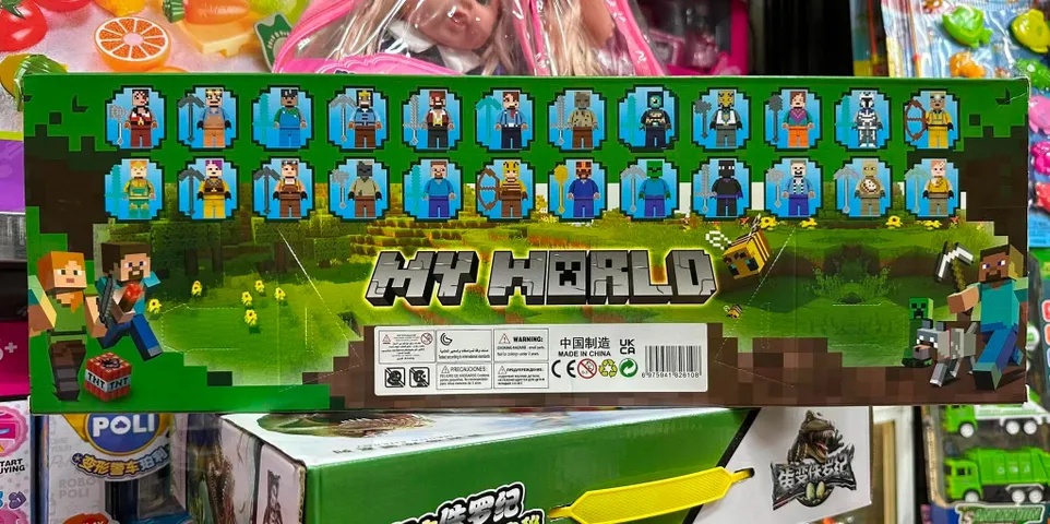 Mô hình nhân vật My World MineCraft 2610 2915 giao ngẫu nhiên