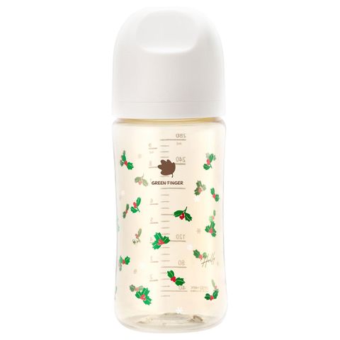 Bình sữa Green Finger Bebegrow PPSU Hàn Quốc size 240ml  trơn,hoạ tiết