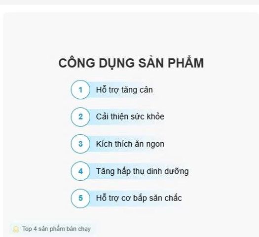 Viên uống hỗ trợ tăng cân Vitamin TP Thái Lan - Sản phẩm tăng cường sức khỏe, kích thích appetite và hấp thu dinh dưỡng hiệu quả cho mọi đối tượng