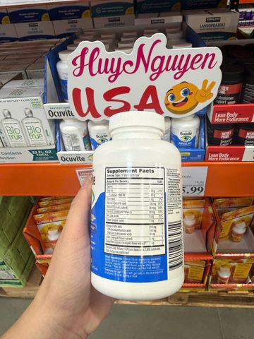 Viên Uống Bổ Mắt Ocuvite Lutein 150 viên - Hỗ Trợ Sức Khỏe Mắt, Ngăn Ngừa Thoái Hóa Điểm Vàng Dành Cho Người Trên 50 Tuổi