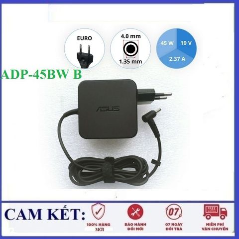 Sạc Laptop Asus ADP 45BW B 19V 2.37A 45W (Chân Cắm 4.0 x1.35mm ) 748517
