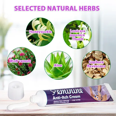 Kem dưỡng vùng kín Feminine Anti-itch Cream kem giảm ngứa, khử mùi