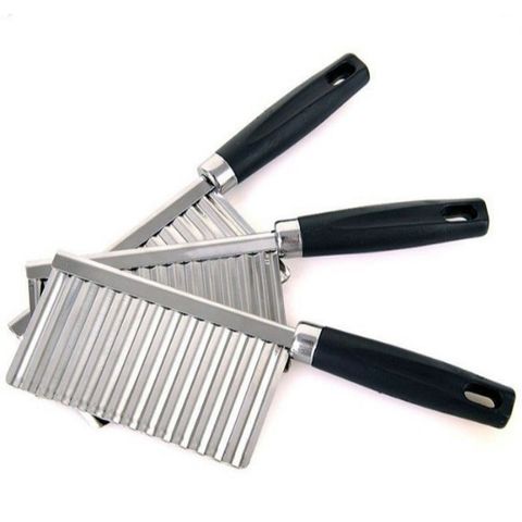 Dao Thái Lưỡi Gọn Sóng Cán Nhựa Cắt Thạch Tạo Kiểu (TH538)