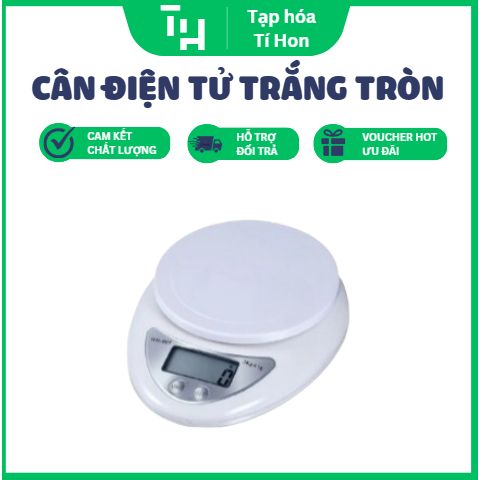 Cân điện tử B05 tròn (TH539)