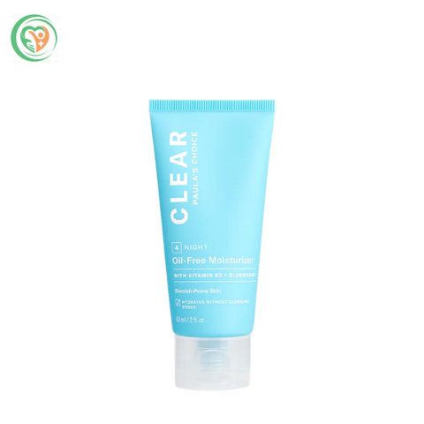 Paula's Choice Kem dưỡng ẩm dịu nhẹ không chứa dầu dành cho da mụn Clear Oil 60ml - Free Moisturizer thương hiệu Mỹ