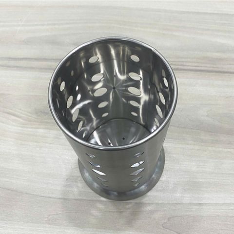Ống đũa inox tròn có đế hoặc không đế (TH544)