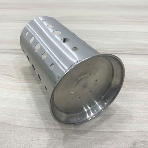 Ống đũa inox tròn có đế hoặc không đế (TH544)