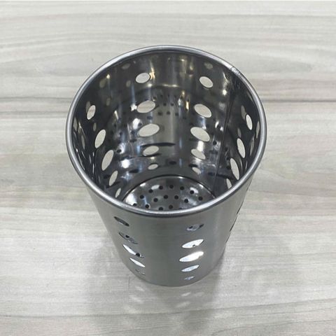 Ống đũa inox tròn có đế hoặc không đế (TH544)