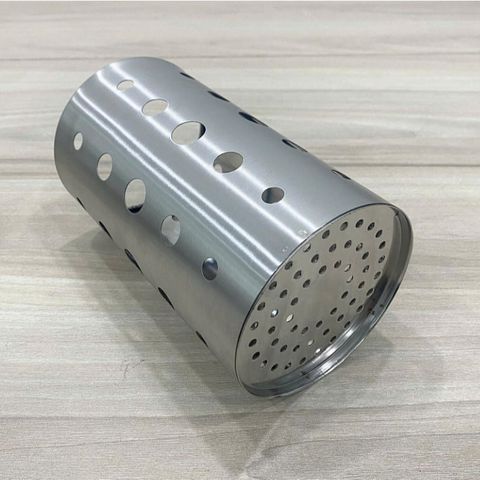 Ống đũa inox tròn có đế hoặc không đế (TH544)