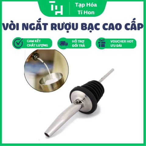 Vòi ngắt rượu bạc cao cấp (TH546)