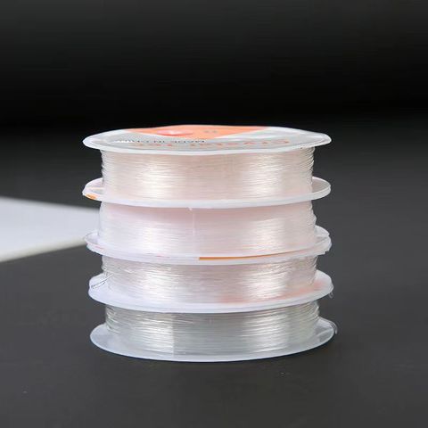 1 Cuộn Dây Cước Thun Co Giãn Trong Suốt Xỏ Chuỗi Hạt Làm Handmade Trang Sức Thắt Vòng Đồ Thủ Công