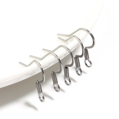 5 Cặp Móc Bông Tai Móc Câu Inox Thép Không Gỉ Cao Cấp Làm Trang Sức Handmade DIY
