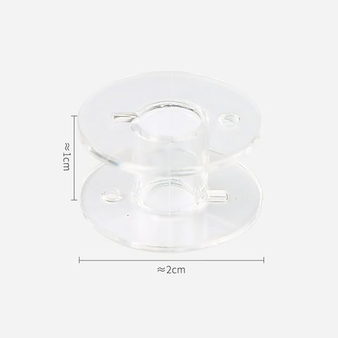 Gói 10 Lõi Cuộn Chỉ Bằng Nhựa Nhiều Màu Sắc Dùng Cho May Vá Thêu Thủ Công