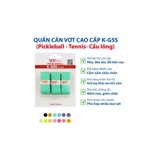Quấn Cán Vợt KINGTEK KG5S-03 Cao Cấp (TH552)