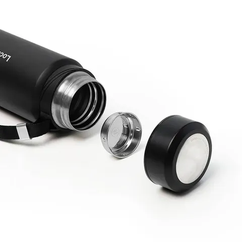 Bình Giữ Nhiệt LocknLock Vacuum Bottle 800ml Bằng Thép Không Gỉ -Xanh Đậm, Đen- LHC6180