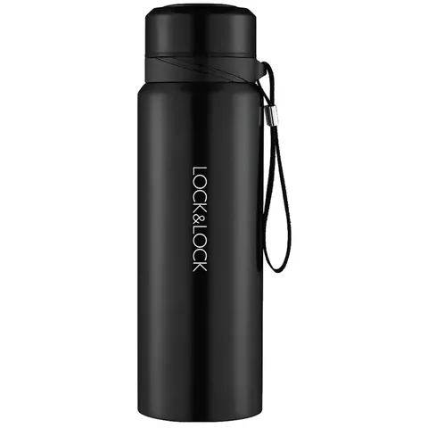 Bình Giữ Nhiệt LocknLock Vacuum Bottle 800ml Bằng Thép Không Gỉ -Xanh Đậm, Đen- LHC6180