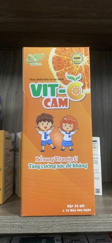 Viên ngậm vitamin C Vit-C Cam Nutifine – ( 1 gói)