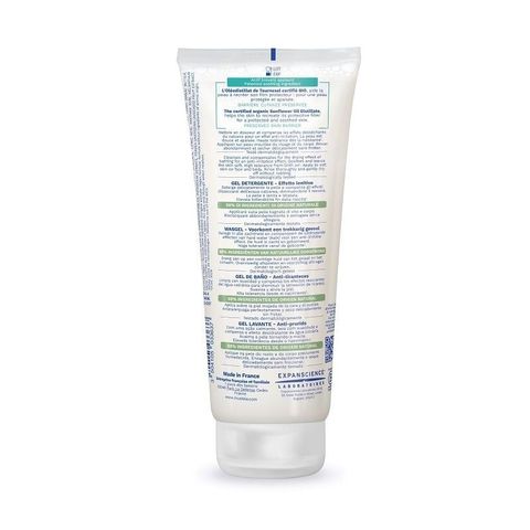 Sữa Tắm Gội Mustela 200ml Cho Bé Viêm Da Cơ Địa, Chàm Thể Tạng - Dịu Nhẹ, Không Mùi, Chống Dị Ứng, Dành Cho Da Nhạy Cảm