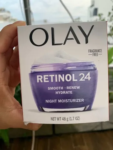 Kem dưỡng Olay Retinol 24 Night Moisturizer 48g (Không mùi)