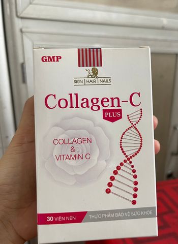 Viên uống Collagen -C ,giúp làm đẹp da,ngăn lão hóa,hộp 30 viên