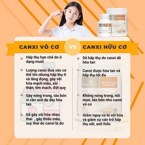 Viên uống Canxi sữa Bio Island Milk Bone Care 150 viên bổ sung canxi cho bà bầu, trẻ dậy thì (có tem phụ)