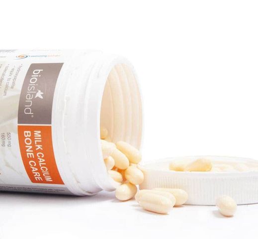 Viên uống Canxi sữa Bio Island Milk Bone Care 150 viên bổ sung canxi cho bà bầu, trẻ dậy thì (có tem phụ)