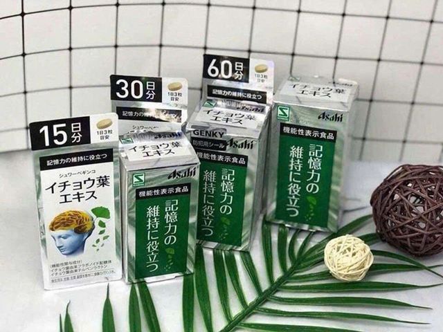 Viên Uống Tuần Hoàn Máu Não, Bổ Não, Tiền Đình Ashahi