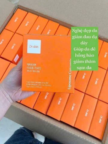 TINH CHẤT NGHỆ DR.DIET  - Thực phẩm chức năng chống viêm, hỗ trợ sức khỏe tối ưu từ thiên nhiên