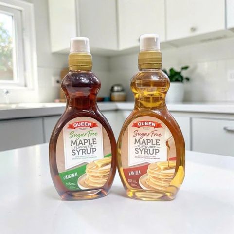 Siro Queen Không Đường 355mL Topping Trà Sữa Cafe Bánh Ngọt