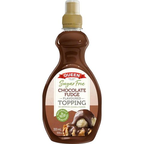 Siro Queen Sugar Free Từ Úc 355mL Hương Maple Chocolate Caramel