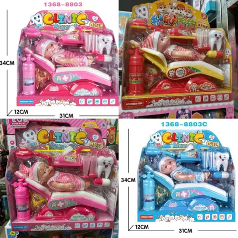 Bác sĩ nha khoa khám răng búp bê 1368-8803 giao màu ngẫu nhiên