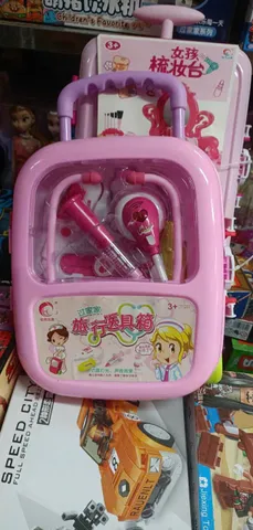 8810 Giao màu ngẫu nhiên vali đồ chơi bác sĩ, đồ chơi y tế