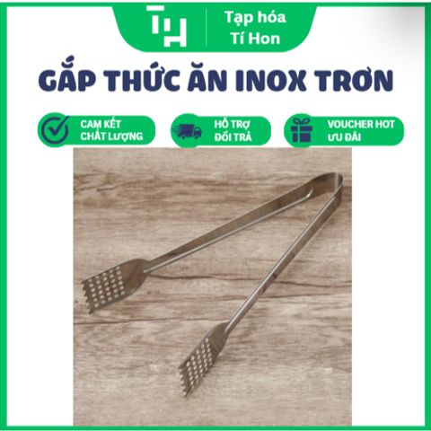 GẮP THỨC ĂN INOX TRƠN (TH581)
