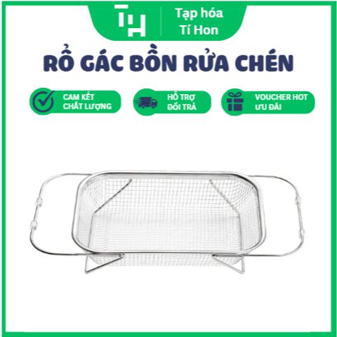 RỔ INOX GÁC BỒN RỬA CHÉN (TH584)