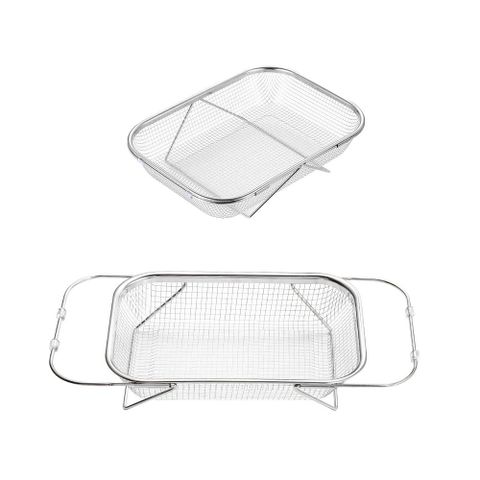 RỔ INOX GÁC BỒN RỬA CHÉN (TH584)